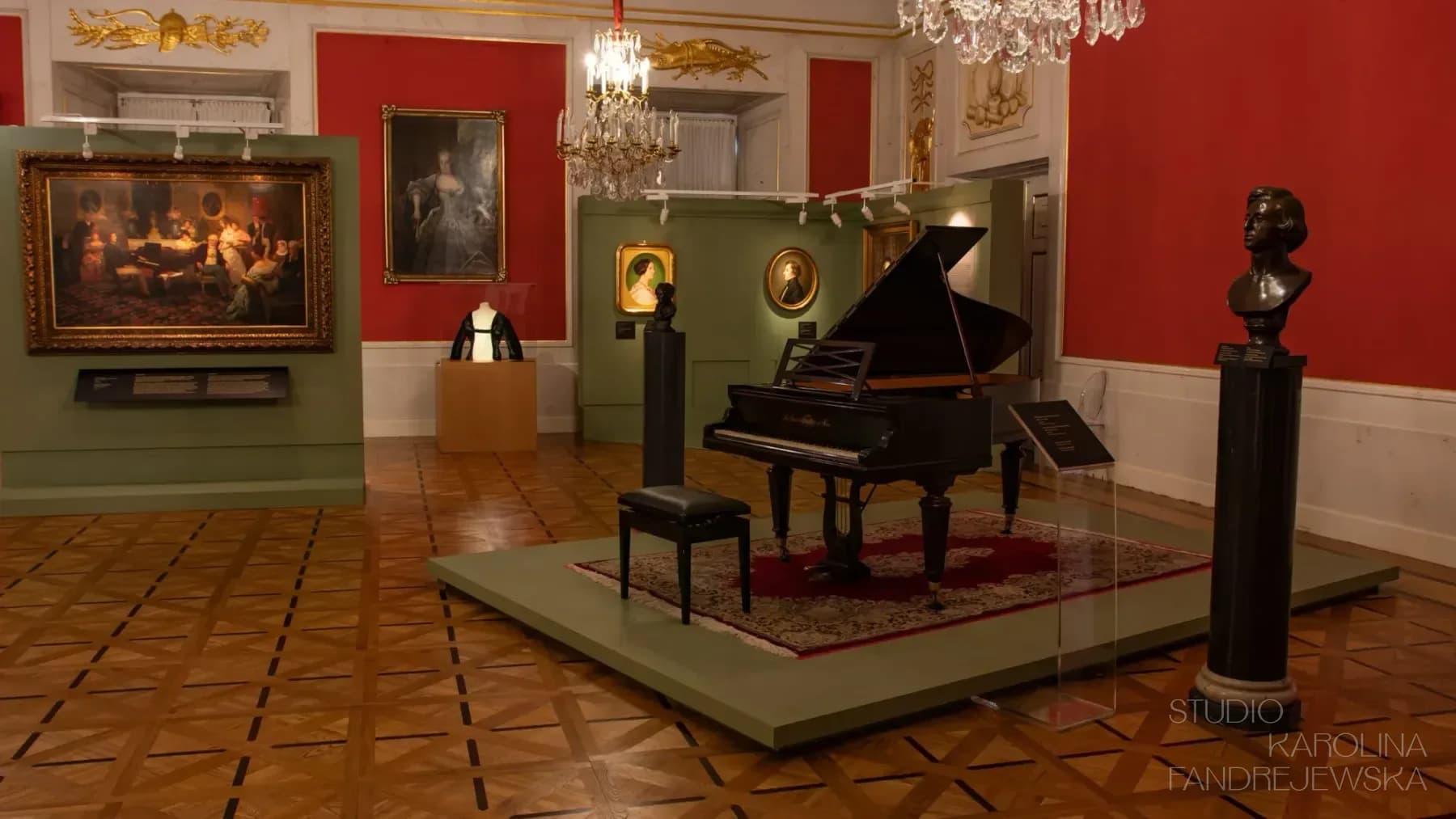 Chopin. Romantic salon - Archive image