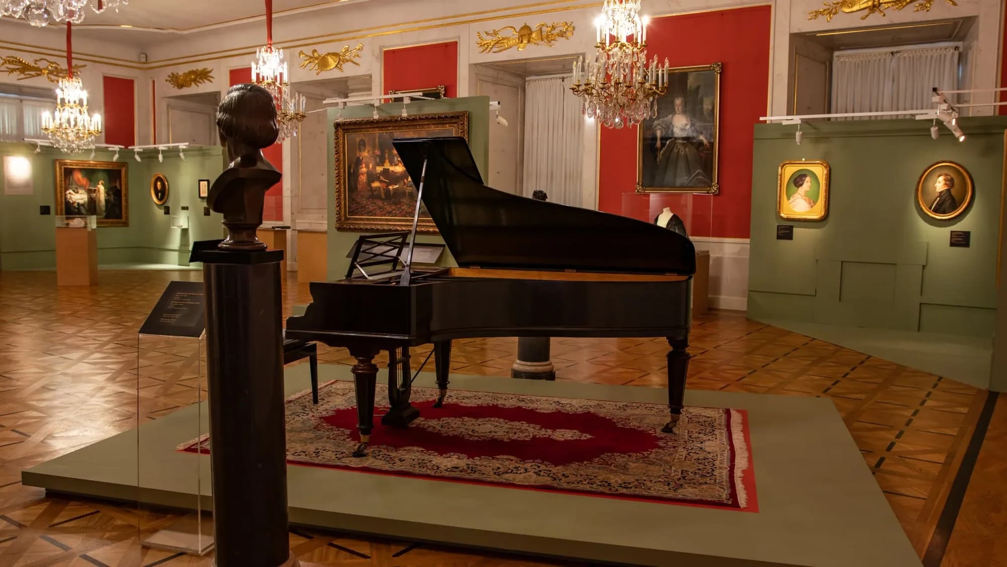 Chopin. Romantic salon - archive image