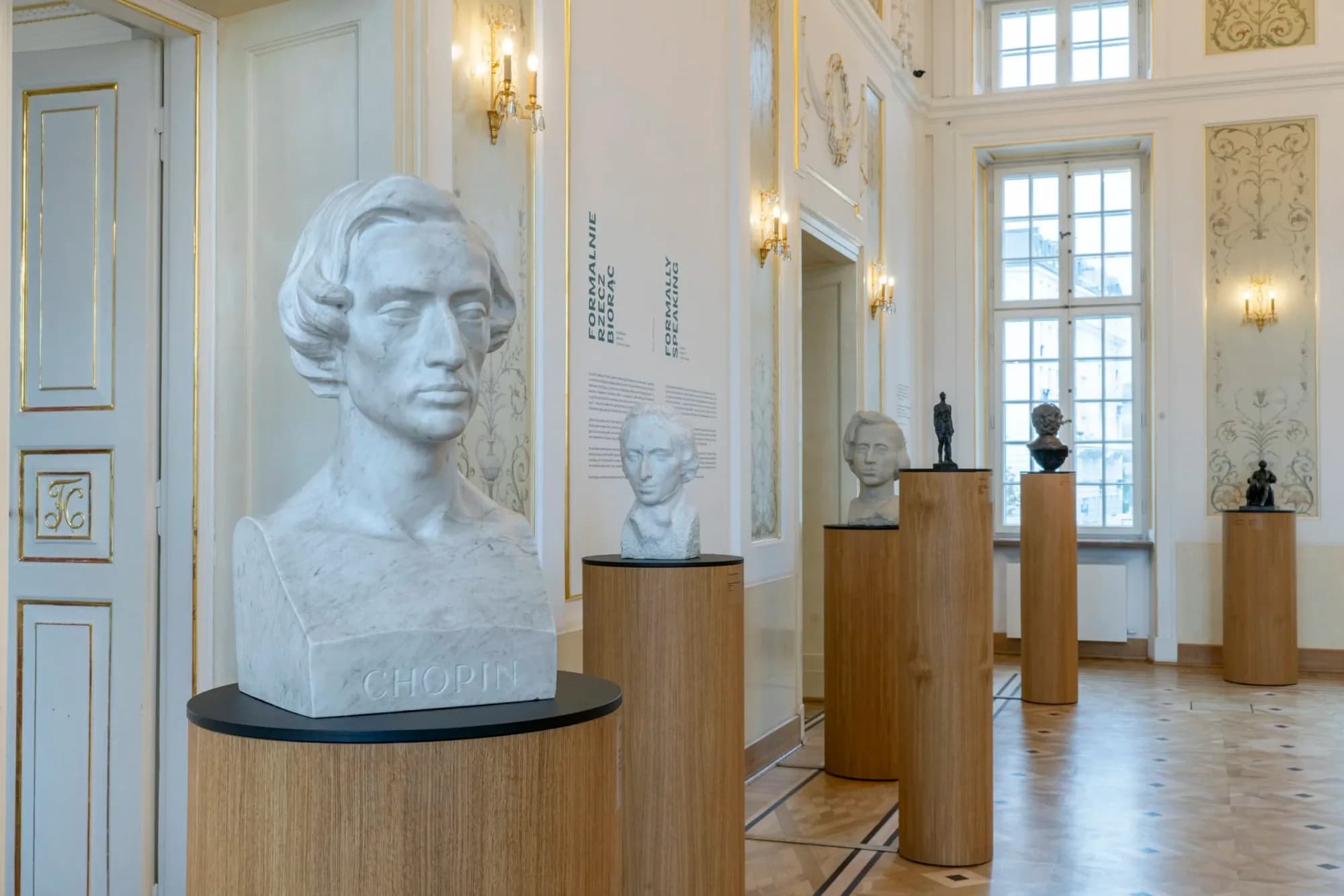Formally speaking. Sculpted images of Fryderyk Chopin - archive image