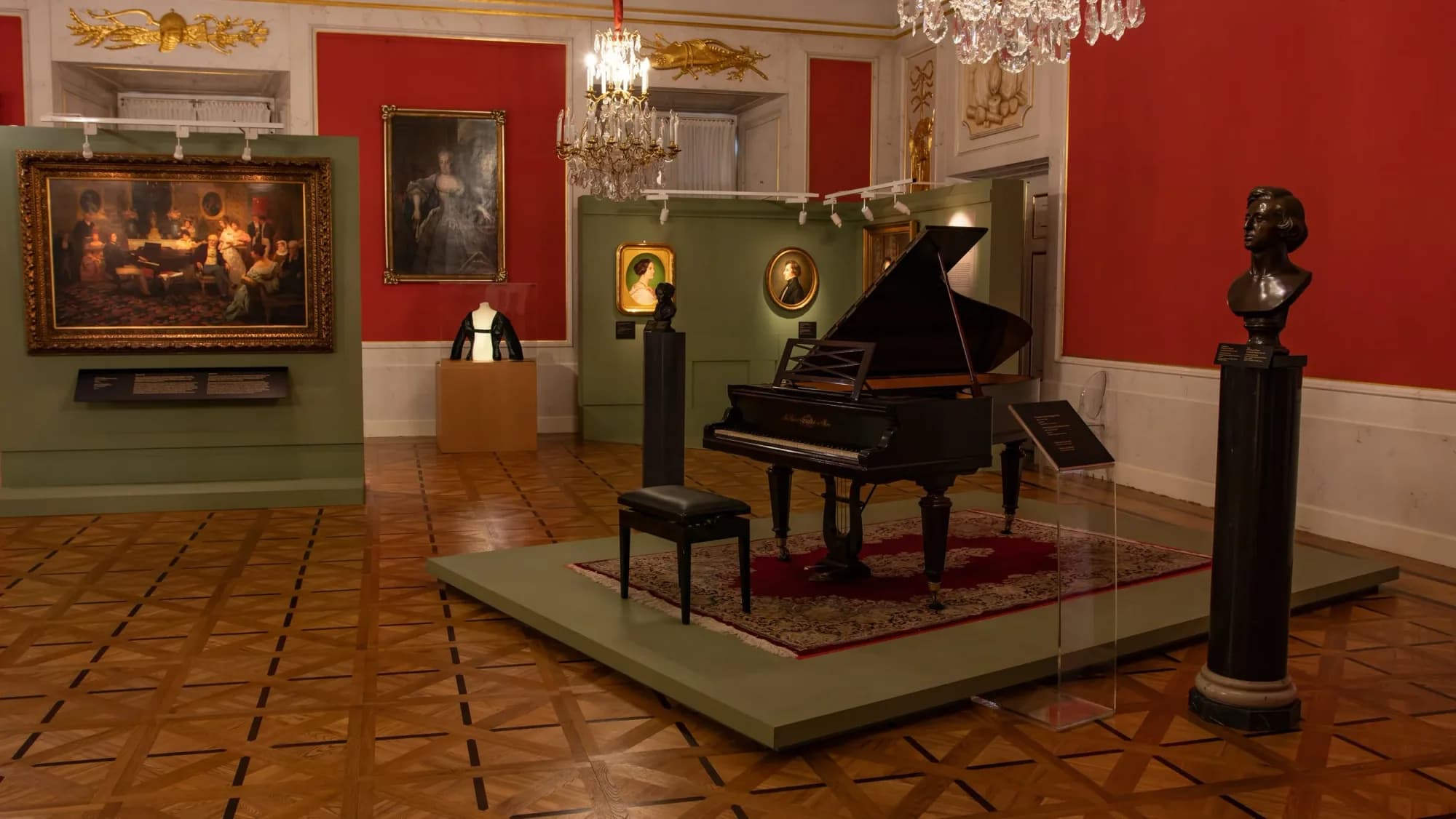 Chopin. Romantic salon - archive image